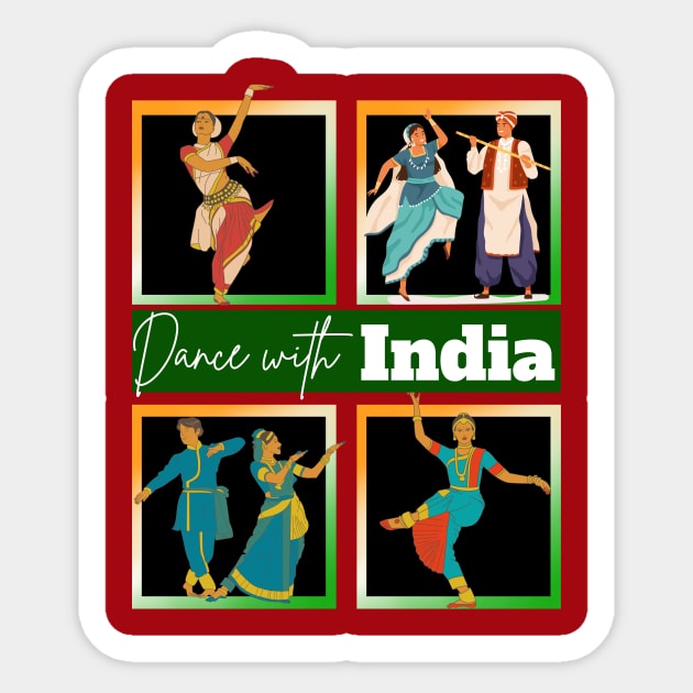 India Desi Love Dance Sticker by Savi L'amour